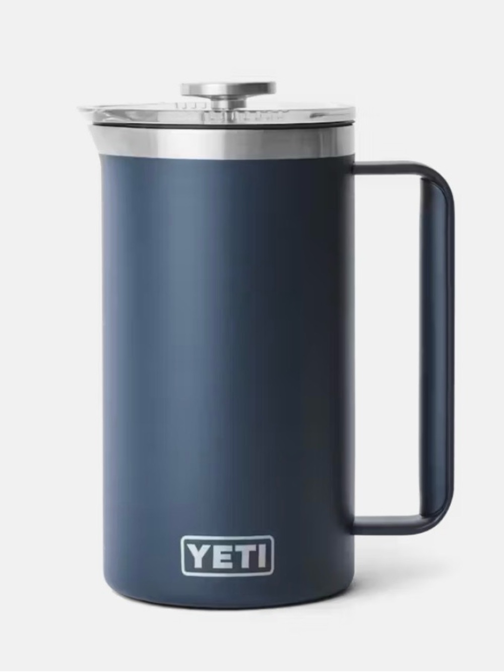 YETI RAMBLER 34 OZ French Press
With Twist-To-Lock French Press Lid Navy Blue